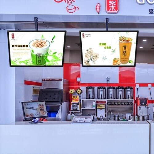 Led restaurant indoor cafe bar menu light box advertising business menu board for shop store