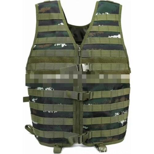Special Forces Tactical Molle Vest Adjustable Army Military Modular Vest Hunter Gear Load Carrier Vest Safety