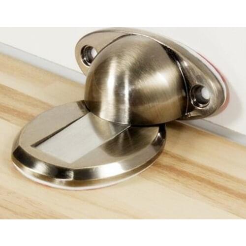 1pc Magnet Door Stops Sticker Door Stopper Magnetic Door Holder Toilet Glass Door Hidden Doorstop Furniture Hardware