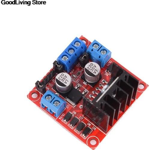 1pcs high quality Dual H Bridge DC Stepper Motor Drive Controller Board Module L298N MOTOR DRIVER