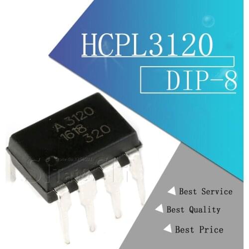 10pcs/lot A3120 HCPL3120 HCPL-3120 DIP-8