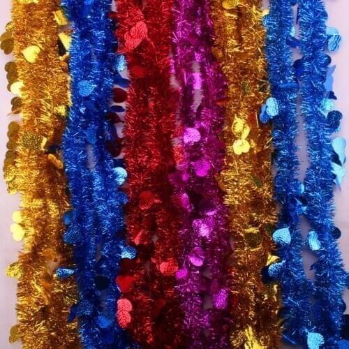 2021 Christmas Decorations For Home Christmas tree Decoration Ribbons Party Site arrangement Festival Decoration Supplies 200cm