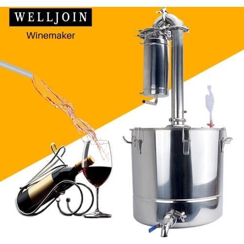 50L Transformer Wine Maker Brew Kit Alcohol Distiller Stainless Household 50L