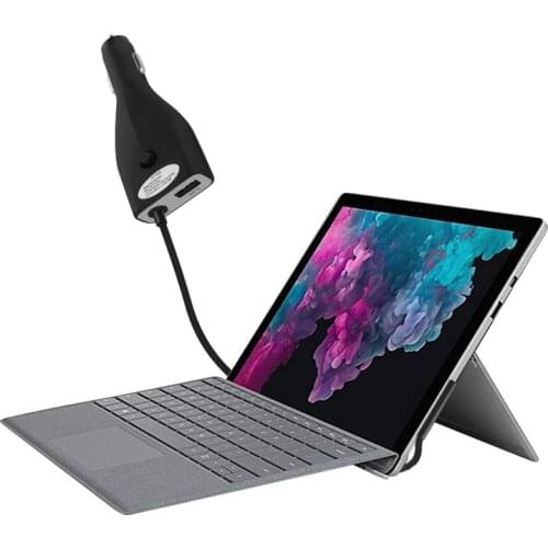 Microsoft car charger surface Pro 3 / 4 / 5 / 6 36W 2.58a/usb2.1a