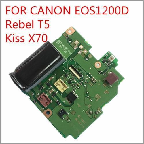 Free Shipping! ! 100% original For Canon EOS 1200D Rebel T5 Kiss X70 DC/DC Power Board Flash Board