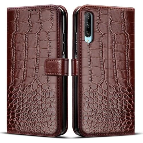 Wallet Flip Case Wallet Flip Case 6.59" For Huawei P Smart Pro 2019 Coque Cover Magnetic Leather Stand Phone Protective Bag