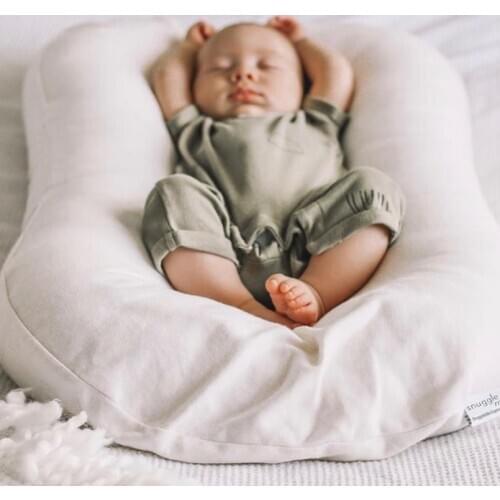 75*45cm Baby Nest Baby Lounger Berco Para Bebe Bed Portable Crib Travel Bed Cuddle Nest Set Baby Toddler Bed