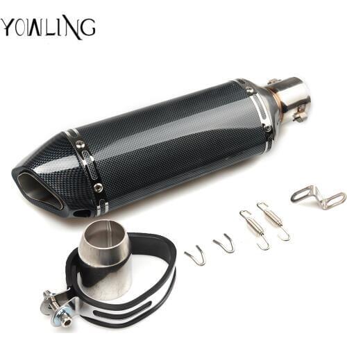 Motorcycle Exhaust pipe Muffler Escape Muffler db killer For KAWASAKI ER6N Z750 Z750R Z250 NINJA 250 650R 300 Z1000 Versys 1000
