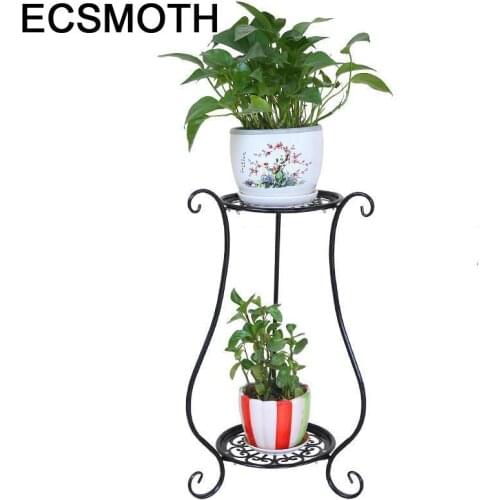Exterior Terrasse Balcony Decoration Mensola Porta Piante Salincagi Varanda Plant Stand Balcon Shelf Balkon Flower Iron Rack