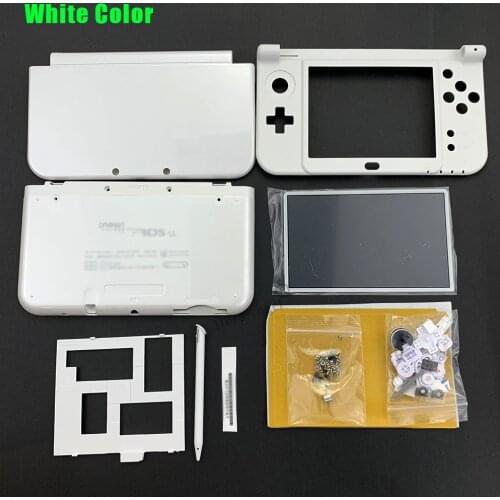 Full Housing Shell Case Cover Faceplate Set Repair Part Complete Fix Replacement free screwdriver for Nintendo New 3DS XL /LL