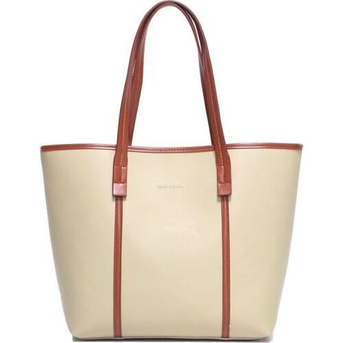 Simple Women Large Shoulder Bag Female Durable Tote Messenger Bag Ladies Bag Retro Wallet Handbag