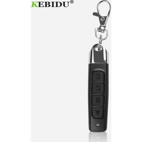 KEBIDU 315MHz 433MHz Cloning Remote Control Electric Copy Controller Mini Wireless Transmitter Switch 4 buttons Car Key Fob