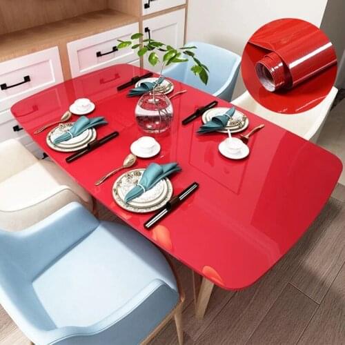 Waterproof White Glitter Wallpapers Cupboard PVC Self Adhesive Wallpaper Furniture Renovation Stickers Kitchen Home Decoration