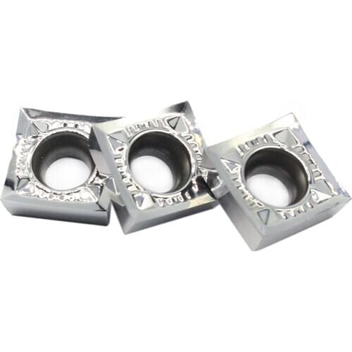 SCGT120402 AK H01 10pcs Aluminum cutter blade Insert Cutting Tool turning tool CNC Tools AL +TIN Alloy wood