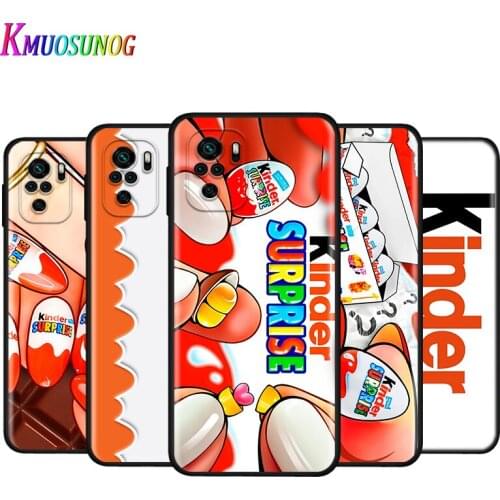 Silicone Cover Trolly egg KINDER JOY Surprise For Xiaomi Redmi Note 10 10S 9T 9S 9 8T 8 7 7S 6 5A 5 4 4X 5G Pro Max Phone Case