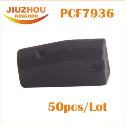 Top Quality OEM pcf7936 transponder chip 50pcs/lot ID46 PCF7936as Crypto blank carbon transponder chip, 7936 unlock ceramic chip