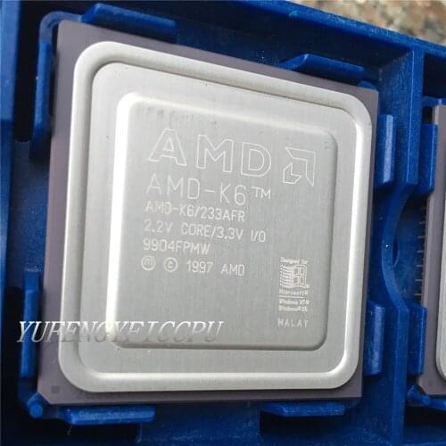 AMD-K6/233AFR Antique cpu collection testimony of history antique computer accessories