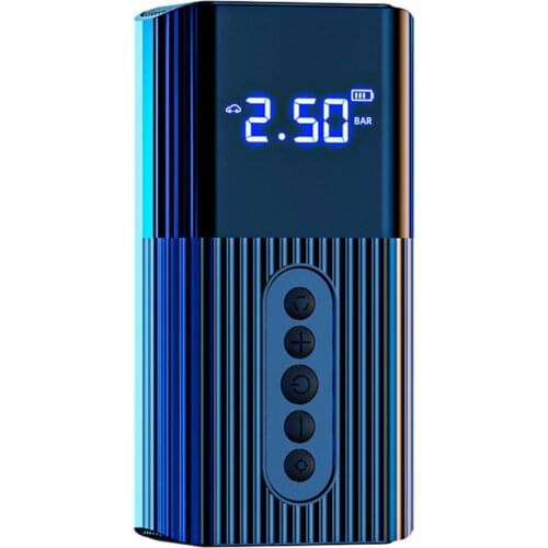 6000mAh Auto Pump 12V Wireless Tire Inflator Portable Car Air Compressor With Digital Display For Car Motorcycle Balls