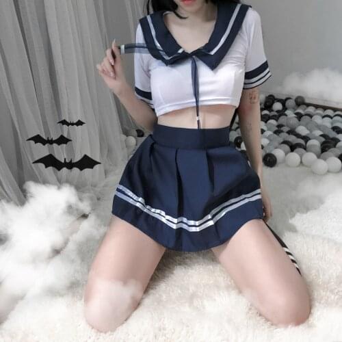Эротические костюмы школьниц CHAMSGEND China At AliExpress
