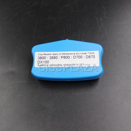 CISSPLAZA T5820 C13T5820 Maintenance Ink Tank Chip resetter for Epson Surelab D700 for Fuji DX100 Waste Ink TANK RESETTER