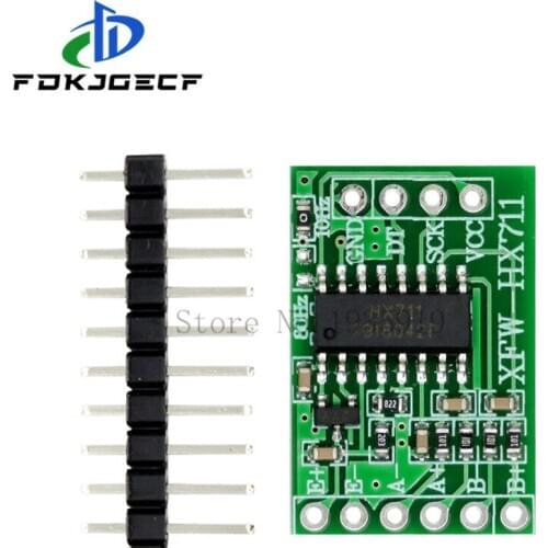 For Arduino Dual Channel HX711 Weighing Pressure Sensor 24-bit Precision A/D Module DIY Electronic Scale