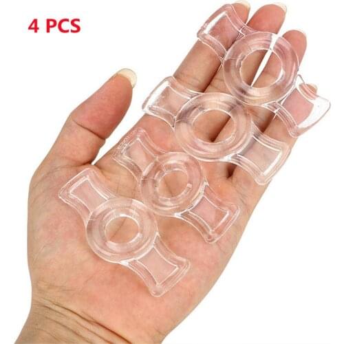 Cock Ring with Ears Easy to Remove Increasing Hardness Ejaculation Delay Couple Interactive Sex Toys Male Enhance Penis Ring