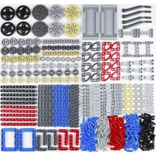 760pcs Technic Parts Building Blocks Set Gear Studless Beam Arm Panel Connector Axle Car Truck Accessory Brick Toys For Children