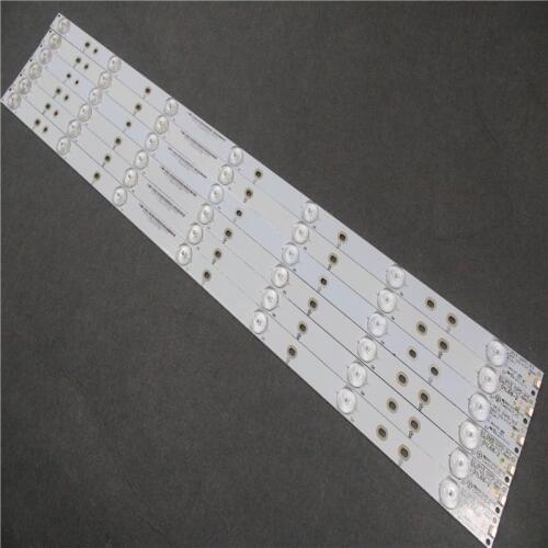 1 set=6 PCS New original LED strips for 32"Philips GJ-2K15 D2P5-315 D307-V3.1 01L68-2 E349376 7 LEDs 615mm