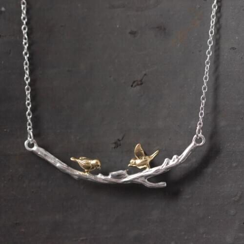 Original Designer S925 Pure Silver Moron Jewelry Wholesale Necklace Mixed With Batch Of Branch Necklace Necklace