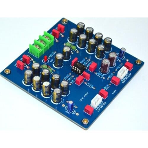 N1 audio NE5532 fever HiFi preamp amplifier board 5 times magnification