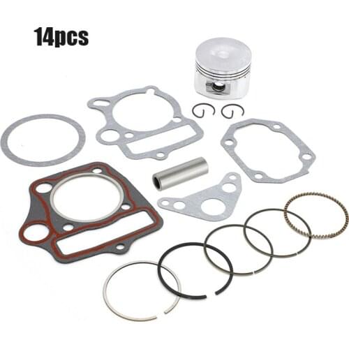 52.4mm Piston Rings Cylinder Gasket Kit for 110cc 125CC SSR Roketa Taotao SUNL Jetmoto NST BMS Dirt Pit Bike