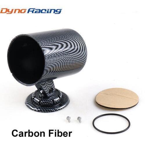 52mm Gauge Pod Universal Gauge Cup Car Mount Holder Carbon Black Single Auto Car Meter Pods Dash Pod Mount Bracke