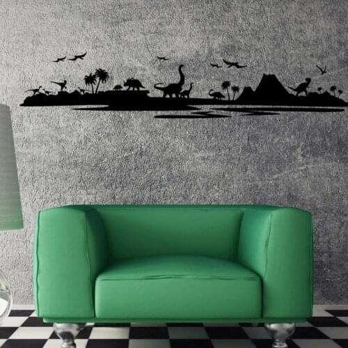Vinyl Wall Decal Dinosaurs Jurassic Park Ancient Time Unique Decal A13-094