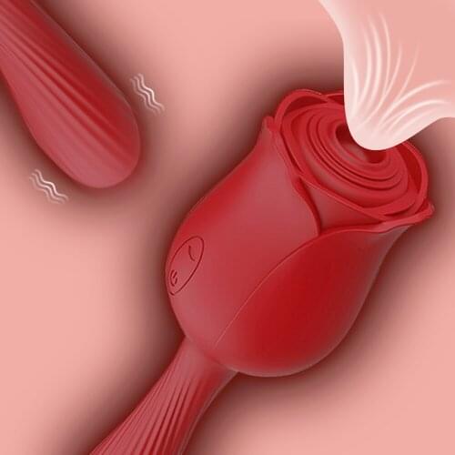 Rose Vibrator Clitoris Sucker Female Dildo Sucking Vibator Vacuum Stimulator Sex Toys for Women Nipple Vagina Toys For Adults