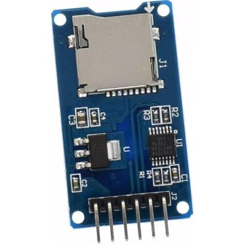 1PCS Micro SD card mini TF card reader module SPI interfaces for with level converter chip