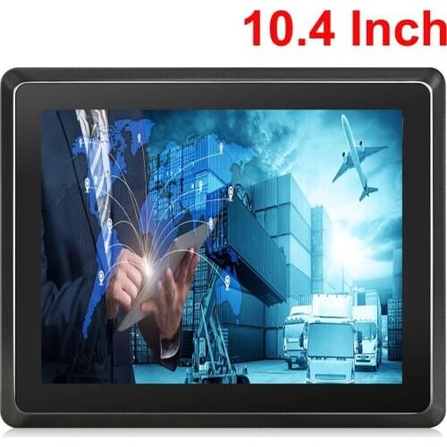 10.4" Android All In One Medical Tablet Industrial Panel PC Truck Vehicle Computer WiFi Touch 2*COM USB RJ45 Wall Mount RTC