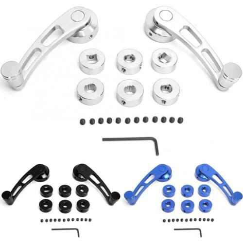 2pcs Alloy Window Handle Riser Winder Crank Fit for Chevrolet Classic Car accessories