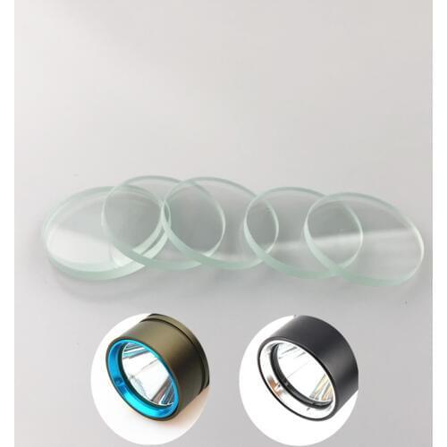3 pcs 4MM Tempered Glass Protective Lens for diving LED flashlight dive torch lamp light