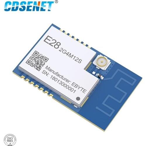 5PCs SX1280 Blue-tooth Module 2.4GHz CDSENET E28-2G4M12S PCB antenna IPEX / PCB SMD 3.0km Wireless Rf Transceiver
