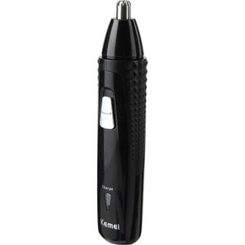 Kemei KM-309 3 In 1 Rechargeable Electric Nose Hair Trimmer Ear Sideburns Cutter Cleaner Facial Care Machine Nose&Ear Trimmer