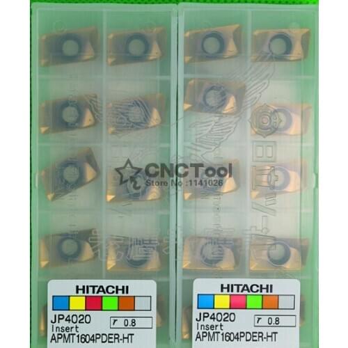 Free shopping! HITACHI 10PCS APMT1604PDER-HT JP4020 lathe cutting tools CNC blade alloy carbide cutting tool carbide inserts