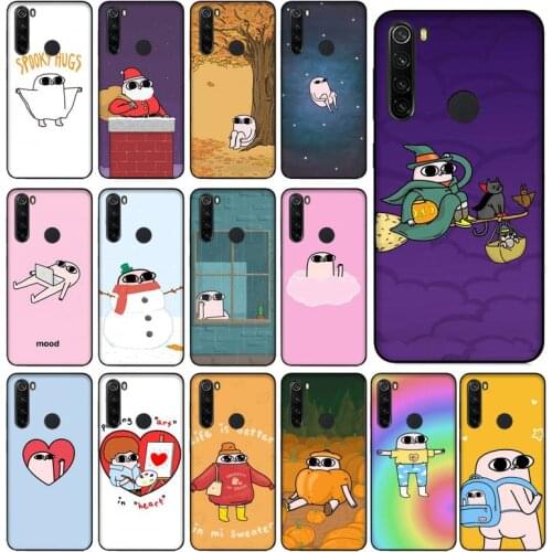 YNDFCNB Pink big eyes Ketnipz Phone Case for Xiaomi Redmi 5 5Plus 6 6A 4X 7 8 Note 5 5A 7 8 8Pro