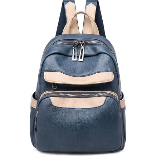 Designer Fashion Women Backpack Elegant School Bags for Women Ladies Backpacks for School Teenagers Girls High Quality Sac D57