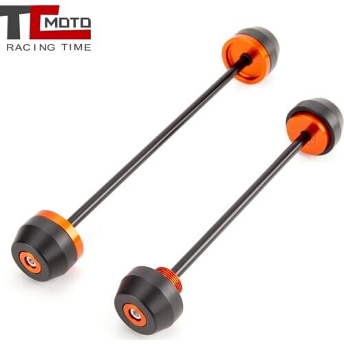 For KTM Duke 790 Duke790 2018-2019 Front Rear Axle Slider Wheel Fork Crash Protector for KTM DUKE 790 2018 2019