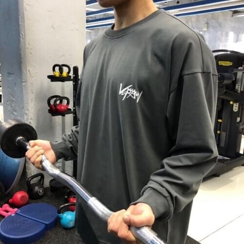 2020 new loose-fitting mens street shirts mens hip-hop winter basic long sleeves