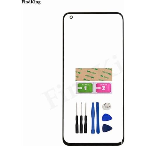 For XIaomi Mi 10 Mi10 Pro LCD Front Glass Touchscreen Front Outer Glass Lens Panel Replacement Front Outer Glass