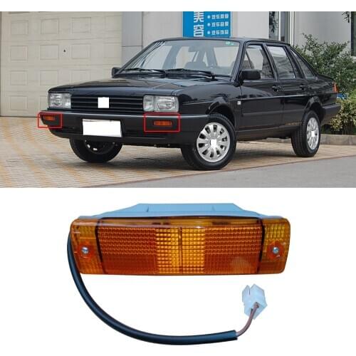 CAPQX For VW Santana 1991 1994 1998 1999 2000 2001 2002 2003 2005 2006 2007 Front Bumper light turn signal lamp indicator light