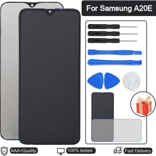 5.8" Original Quality AAA+++ LCD For Samsung Galaxy A20E A202F/DS A202K LCD Display Touch Screen Assembly Replacement Pantalla