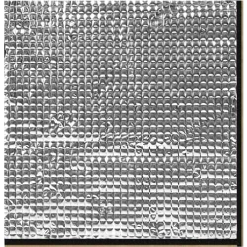 100pcs Heat Insulation Cotton 200/300mm Foil Self-adhesive Insulation Cotton 10mm Thickness 3D Printer Heating Bed Sticker