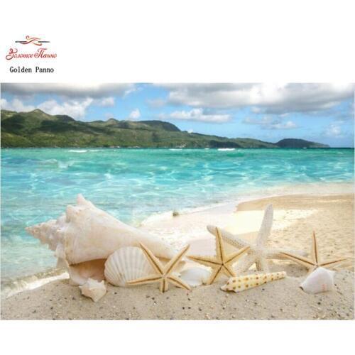 5D DIY Diamond Embroidery Starfish shell Full Display Diamond Painting Cross Stitch Picture Of Rhinestone Home Decor Gift